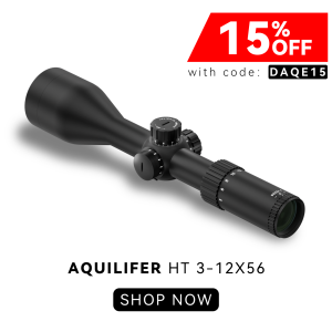 Aquilifer HT 3-12x56SFIR SFP 1/4 MOA 30mm Tube - Illuminated - MPVO