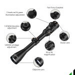 Aquilifer HT 3-9x40 SFP 1/4 MOA 25.4 Tube - MPVO